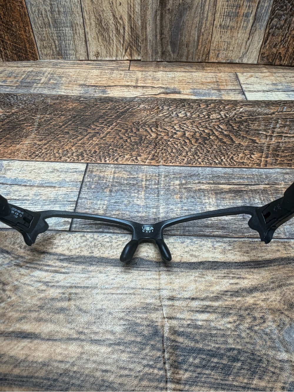 Oakley Flak 2.0 Replacement Frame Only Made in USA Black Polished Logo NO LENS - Picture 9 of 11